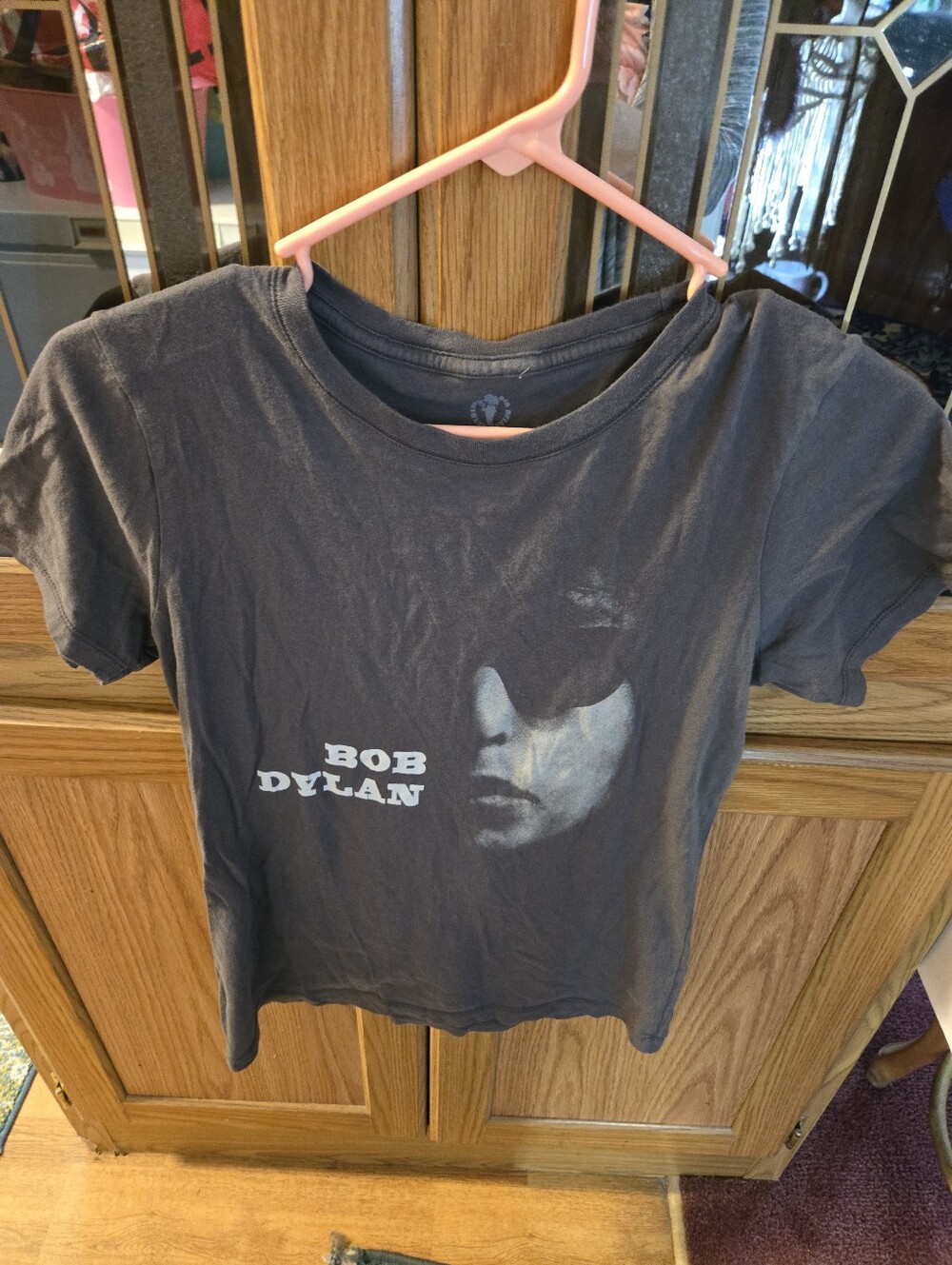Graphic Band Tee - Bob Dylan  Says Lg It Is not  The B Is  16/1/2  ..20/1/2 L